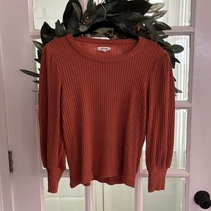 Madewell long sleeve ribbed tee